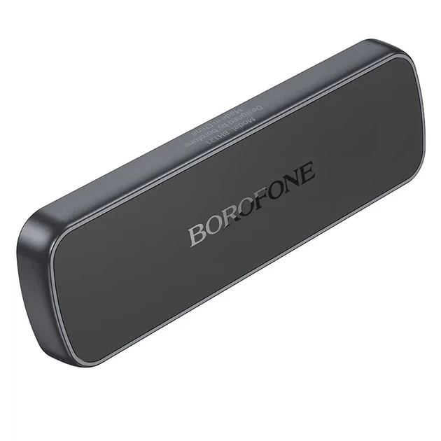 Магнитный автодержатель для телефона BOROFONE BH121 Eternal Magnetic Car Holder Black Gray (На торпедо / приборную панель) - изображение 2