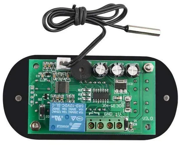 Терморегулятор цифровой XTWH-W1308 DC220V (-55...+120) - зображення 4