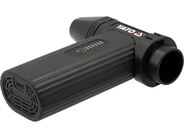 Турбо-воздуходувка мини YATO 7.4 В USB YT-82936 - изображение 5