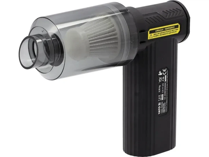 Турбо-воздуходувка мини YATO 7.4 В USB YT-82936 - изображение 6