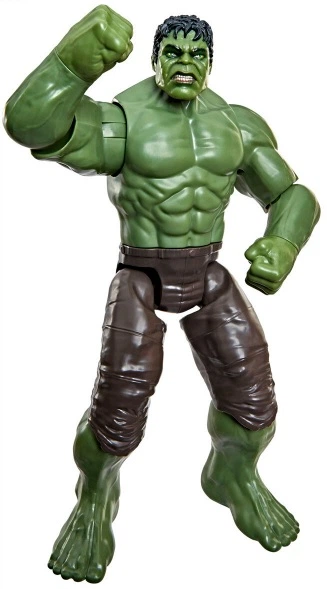 Фігурка Marvel Studios Spider‑Man Titan Hero Deluxe Халк G24555L0 (5010996385765) - Фото 4 Фігурка Marvel Studios Spider‑Man Titan Hero Deluxe Халк G24555L0 (5010996385765) - зображення 4