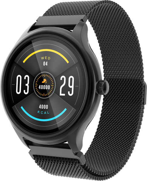 Smartwatch Forever ForeVive 3 SB-340 Black with bluetooth speaker 3W (5907457790858) - obraz 5