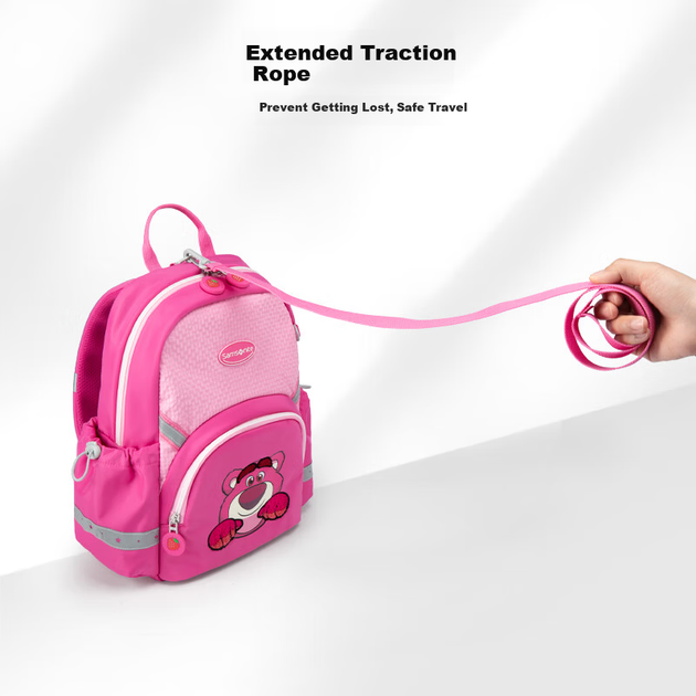Рюкзак Samsonite TU7 дитячий для дівчаток 1-2 класу антибактеріальний легкий - зображення 4