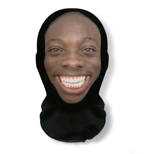 Повнолицева маска прикол з 3D-друком Face Mask Simulation Model 4 - Фото 1 Повнолицева маска прикол з 3D-друком Face Mask Simulation Model 4 - изображение 1