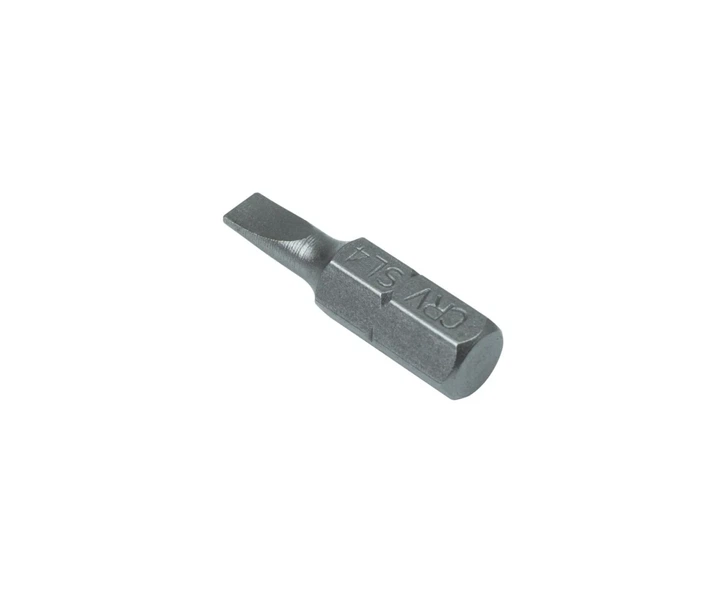 Набір біт (10шт/уп) односторонні, 25 мм, SL4, 1/4"", 6150CRV" - Фото 1 Набір біт (10шт/уп) односторонні, 25 мм, SL4, 1/4"", 6150CRV" - зображення 1
