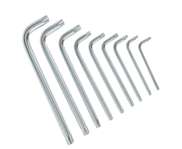 Набор Г-образных ключей TORX 9 шт. Т10-Т50, Cr-V - изображение 4