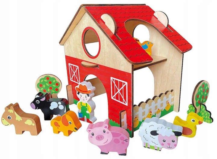 Zestaw do zabawy Farma KREA Farm Play Set 36-2036 (5707152077854) - Zdjęcie 1 Zestaw do zabawy Farma KREA Farm Play Set 36-2036 (5707152077854) - obraz 1
