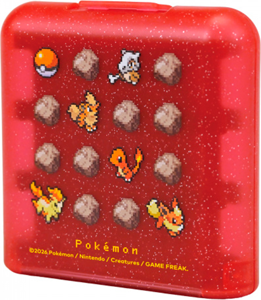 Кейс для картриджів Hori Nintendo 24-Game Card Case Pokemon Pixel Red (4961818044319) - Фото 1 Кейс для картриджів Hori Nintendo 24-Game Card Case Pokemon Pixel Red (4961818044319) - зображення 1