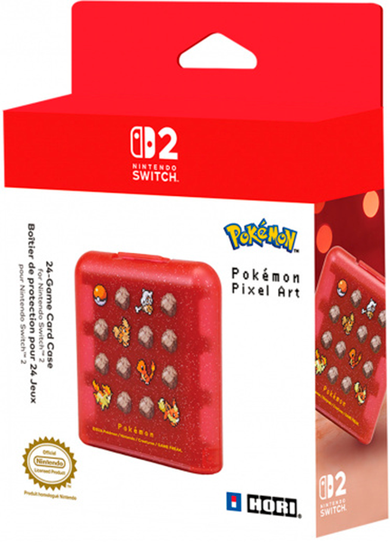 Кейс для картриджів Hori Nintendo 24-Game Card Case Pokemon Pixel Red (4961818044319) - Фото 2 Кейс для картриджів Hori Nintendo 24-Game Card Case Pokemon Pixel Red (4961818044319) - зображення 2