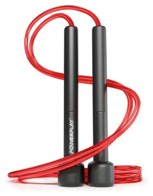 Скакалка PowerPlay 4201 Basic Jump Rope Червона (2,8m.) (PP_PP_4201_Red) - Фото 1 Скакалка PowerPlay 4201 Basic Jump Rope Червона (2,8m.) (PP_PP_4201_Red) - изображение 1