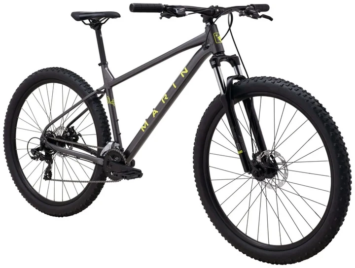 Велосипед 27,5" Marin BOLINAS RIDGE 1 рама - M Charcoal Yellow B6 (SKE-41-34) - зображення 2