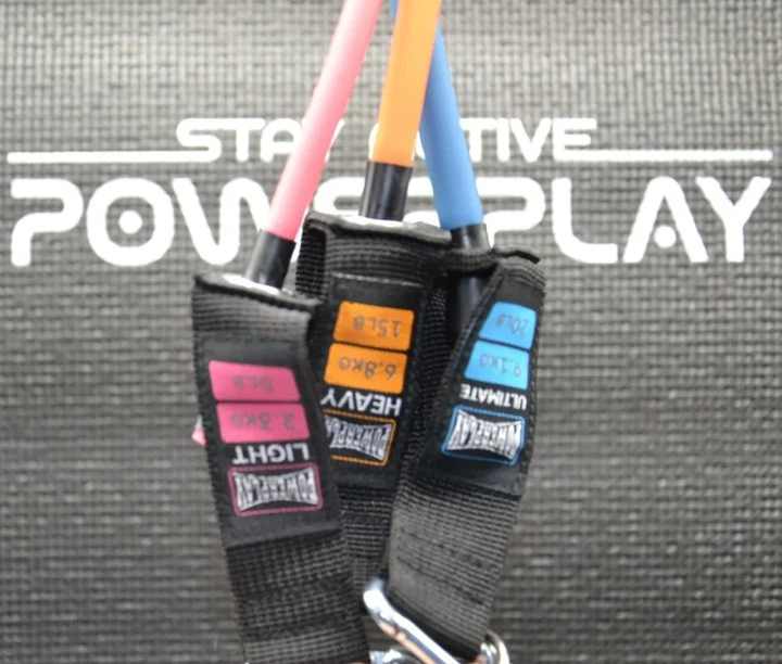 Набір трубчастих еспандерів PowerPlay PP-4101 Expander Tube Set 3шт. (До 18,2 кг.) (PP_PP-4101_3set) - Фото 5 Набір трубчастих еспандерів PowerPlay PP-4101 Expander Tube Set 3шт. (До 18,2 кг.) (PP_PP-4101_3set) - зображення 5