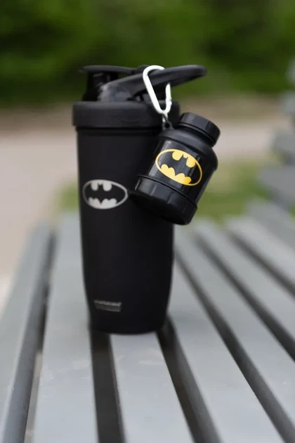 Шейкер спортивний SmartShake Reforce DC 900ml Batman Logo (PP_11150601) - изображение 7