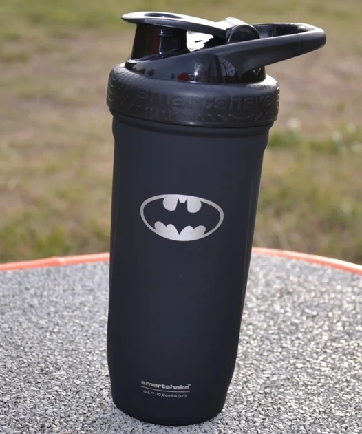 Шейкер спортивний SmartShake Reforce DC 900ml Batman Logo (PP_11150601) - изображение 9