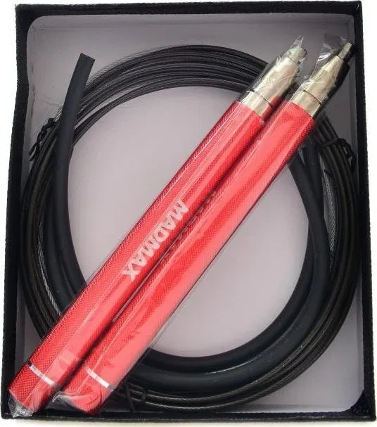 Скакалка швидкісна на підшипниках алюмінієва MadMax MFA-286 Speed jump rope Red (PP_MFA-286-RED-U) - Фото 3 Скакалка швидкісна на підшипниках алюмінієва MadMax MFA-286 Speed jump rope Red (PP_MFA-286-RED-U) - изображение 3