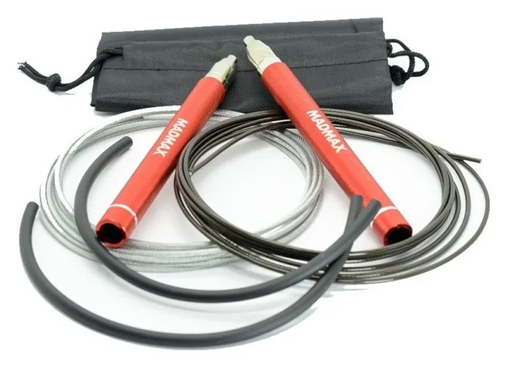 Скакалка швидкісна на підшипниках алюмінієва MadMax MFA-286 Speed jump rope Red (PP_MFA-286-RED-U) - Фото 5 Скакалка швидкісна на підшипниках алюмінієва MadMax MFA-286 Speed jump rope Red (PP_MFA-286-RED-U) - изображение 5
