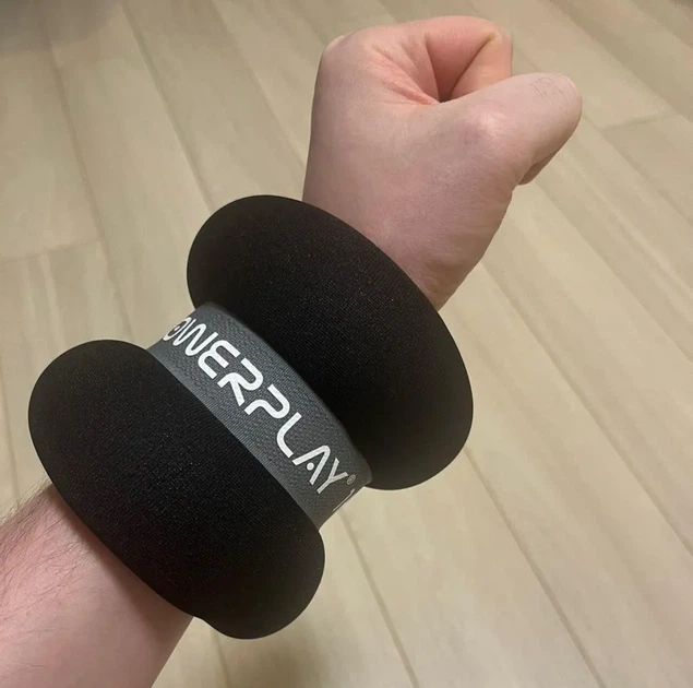Манжети для ніг та рук PowerPlay PP-4349 Ankle/Wrist Weights (2шт.*1 kg) (пара) Чорні (PP_PP_4349_Black_1) - Фото 7 Манжети для ніг та рук PowerPlay PP-4349 Ankle/Wrist Weights (2шт.*1 kg) (пара) Чорні (PP_PP_4349_Black_1) - изображение 7