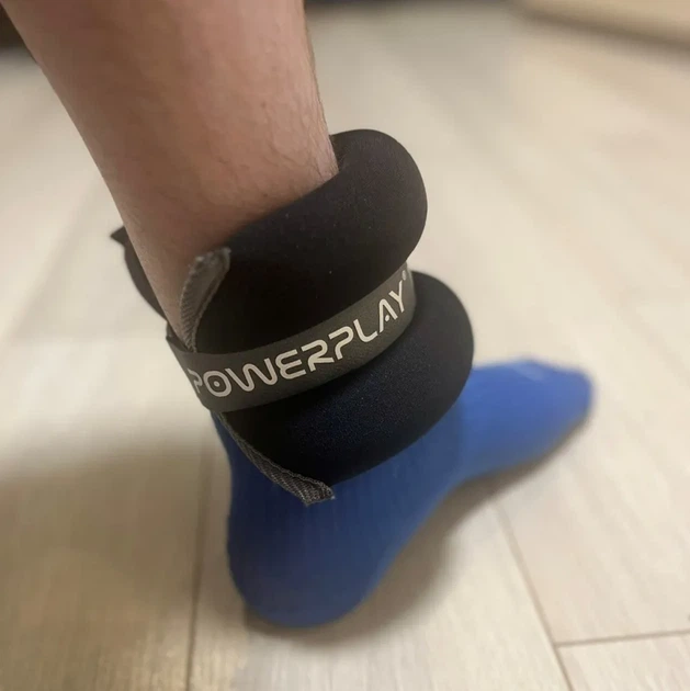 Манжети для ніг та рук PowerPlay PP-4349 Ankle/Wrist Weights (2шт.*1 kg) (пара) Чорні (PP_PP_4349_Black_1) - Фото 9 Манжети для ніг та рук PowerPlay PP-4349 Ankle/Wrist Weights (2шт.*1 kg) (пара) Чорні (PP_PP_4349_Black_1) - изображение 9