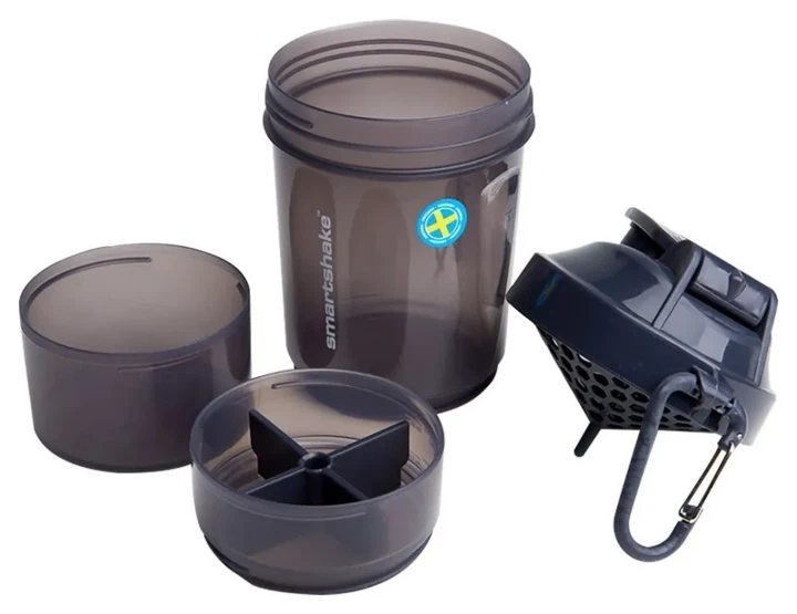 Шейкер спортивний SmartShake Original2GO 600ml Black (PP_10560802) - изображение 3