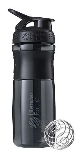 Шейкер спортивний (пляшка) BlenderBottle SportMixer Flip 28oz/820ml Black (PP_SM 28oz Black) - изображение 2