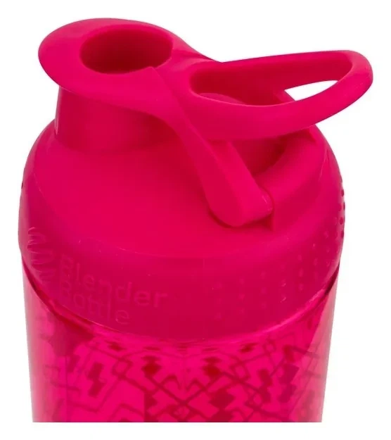 Шейкер BlenderBottle SportMixer Signature Sleek 28oz/820ml Pink Geo Lace (PP_Sleek_PINK_GEO) - Фото 4 Шейкер BlenderBottle SportMixer Signature Sleek 28oz/820ml Pink Geo Lace (PP_Sleek_PINK_GEO) - изображение 4