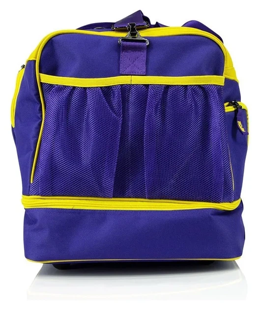 Спортивна сумка Fairtex BAG2 Purple/Yellow (PP_BAG2_Purple/Yellow) - зображення 3