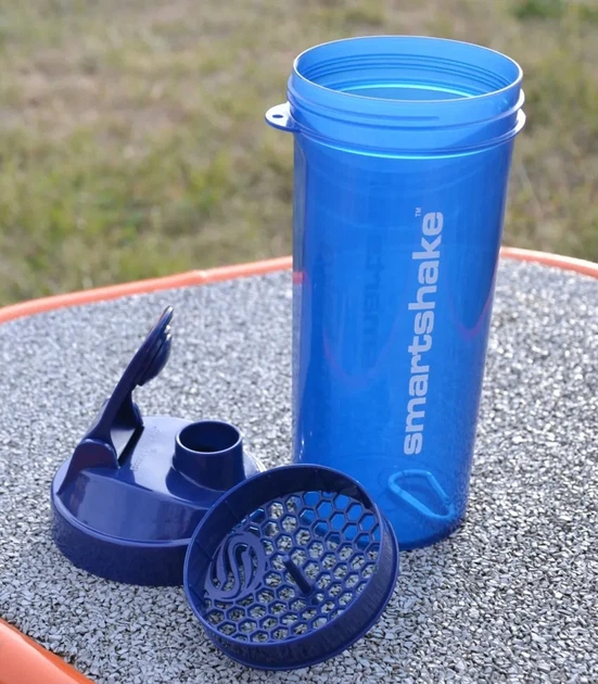 Шейкер спортивний Smartshake Lite 1000ml Glossy-Navy Blue (PP_10611402) - Фото 4 Шейкер спортивний Smartshake Lite 1000ml Glossy-Navy Blue (PP_10611402) - изображение 4