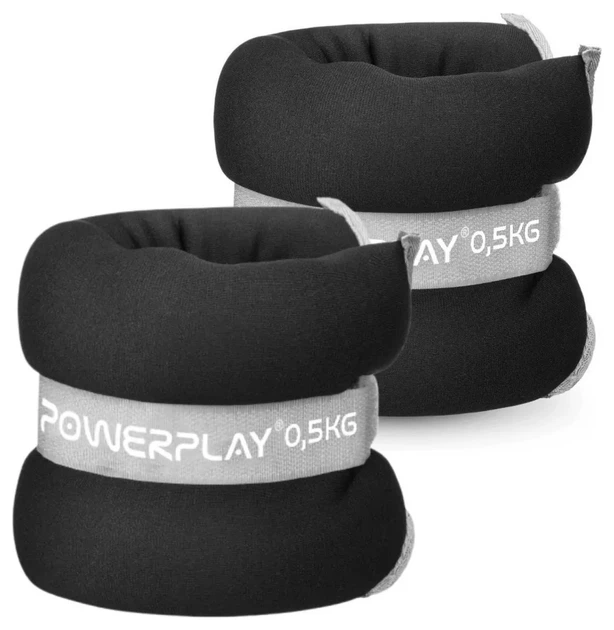 Манжети для ніг та рук PowerPlay PP-4349 Ankle/Wrist Weights (2шт.*0.5 kg) (пара) Чорні (PP_PP_4349_Black_0.5) - Фото 5 Манжети для ніг та рук PowerPlay PP-4349 Ankle/Wrist Weights (2шт.*0.5 kg) (пара) Чорні (PP_PP_4349_Black_0.5) - изображение 5