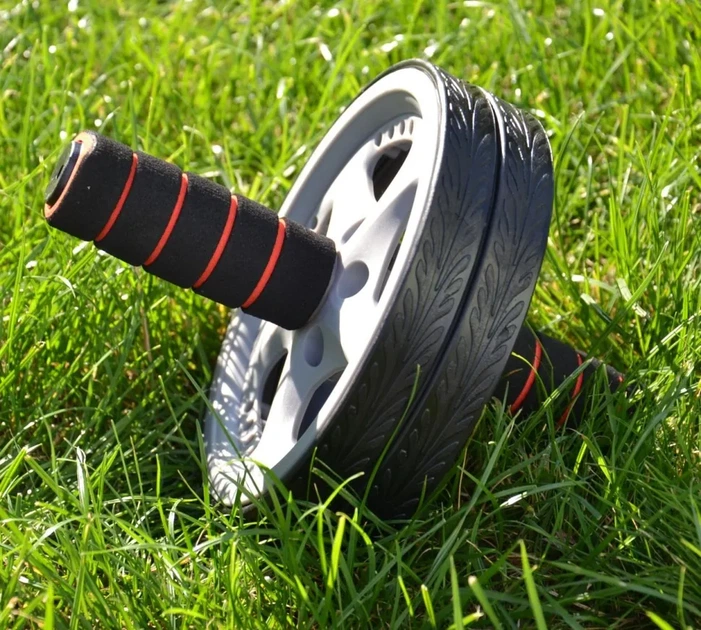 Колесо для преса Power System PS-4042 Dual-Core Ab Wheel Grey/Black (PP_PS-4042_Grey-Black) - изображение 7