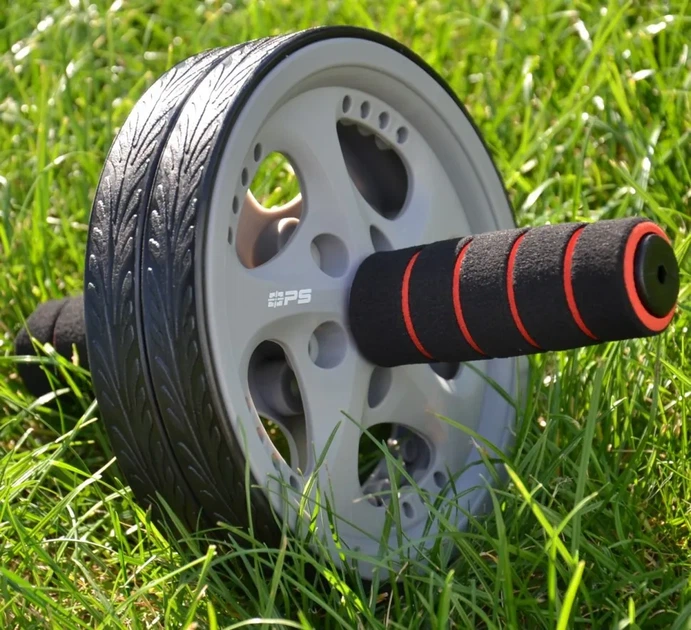 Колесо для преса Power System PS-4042 Dual-Core Ab Wheel Grey/Black (PP_PS-4042_Grey-Black) - изображение 8