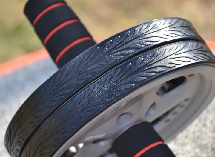 Колесо для преса Power System PS-4042 Dual-Core Ab Wheel Grey/Black (PP_PS-4042_Grey-Black) - изображение 10