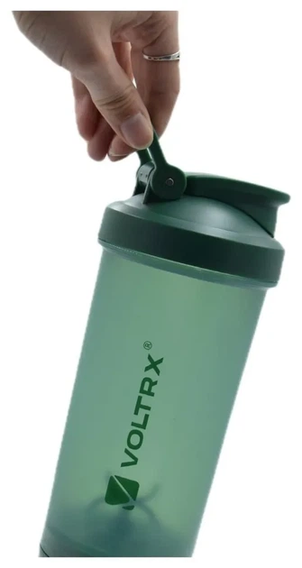 Шейкер спортивний електричний VOLTRX Merger 700 мл. Green (PP_Merger_Green) - Фото 2 Шейкер спортивний електричний VOLTRX Merger 700 мл. Green (PP_Merger_Green) - изображение 2