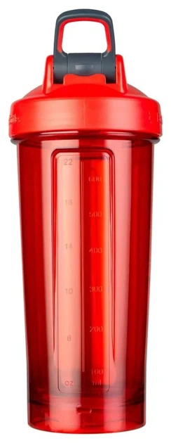 Спортивна пляшка-шейкер BlenderBottle Pro32 Tritan 940ml Red (PP_Pro32 Red) - изображение 4
