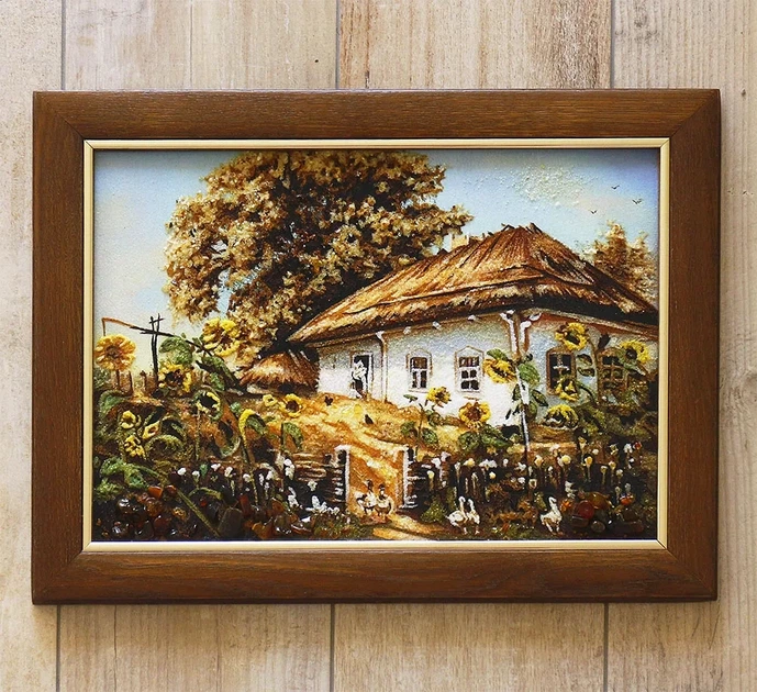 Пейзаж Хата с подсолнухами П-200 30*40 Гранд Презент 30*40 П-200 - Фото 1 Пейзаж Хата с подсолнухами П-200 30*40 Гранд Презент 30*40 П-200 - изображение 1