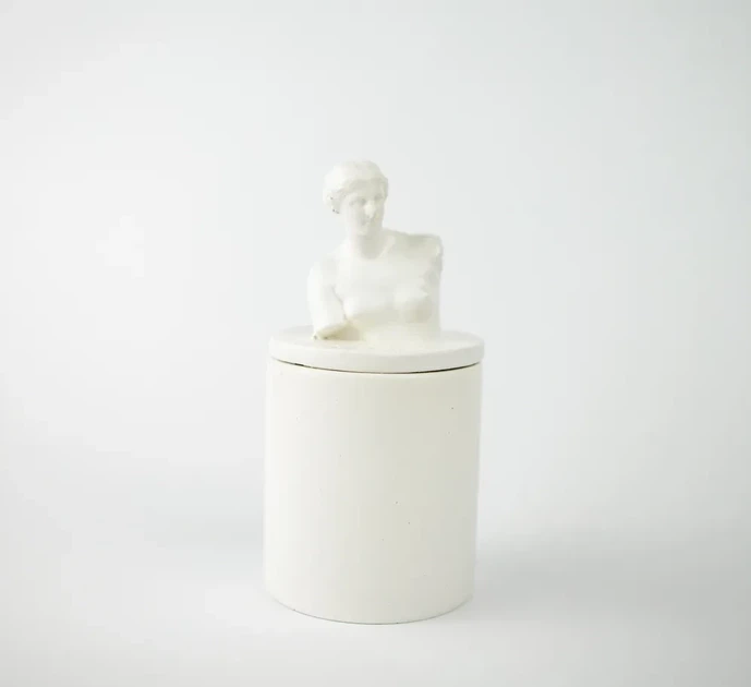Аромасвічка VENUS CHERRY BLOSSOM WHITE 100% WOOD WAX 165g 35h Гранд Презент NAC 1015W - зображення 4