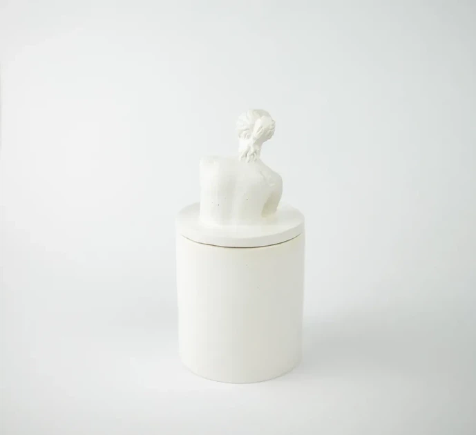 Аромасвічка VENUS CHERRY BLOSSOM WHITE 100% WOOD WAX 165g 35h Гранд Презент NAC 1015W - зображення 5