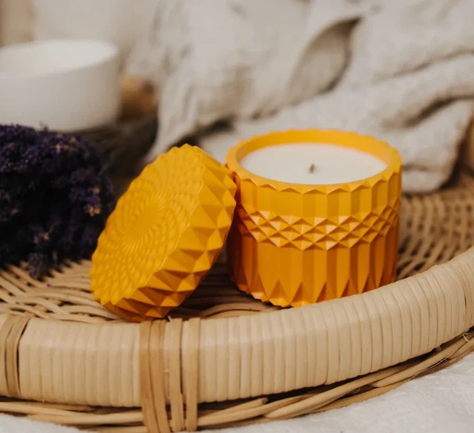 Аромасвічка ROMANTIC TEA SPA YELLOW 100% WOOD WAX 200g 42h Гранд Презент NAC 1081 - Фото 1 Аромасвічка ROMANTIC TEA SPA YELLOW 100% WOOD WAX 200g 42h Гранд Презент NAC 1081 - изображение 1
