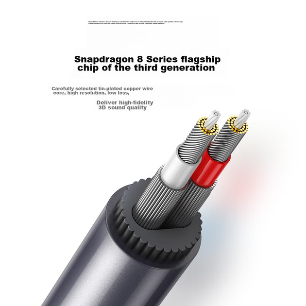 Аудио-кабель Ugreen 90660 3.5 мм - 2 RCA 30 м - изображение 3