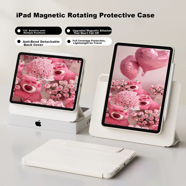 Чехол для планшета Apple iPad mini 7/6 RBP White - Фото 4 Чехол для планшета Apple iPad mini 7/6 RBP White - изображение 4
