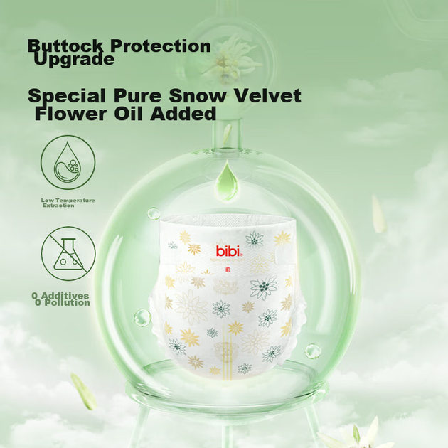 Подгузники Bibi Royal Soft, размер M, 84 шт (6-11 кг), дышащие, одноразовые, для ночного использования - изображение 5