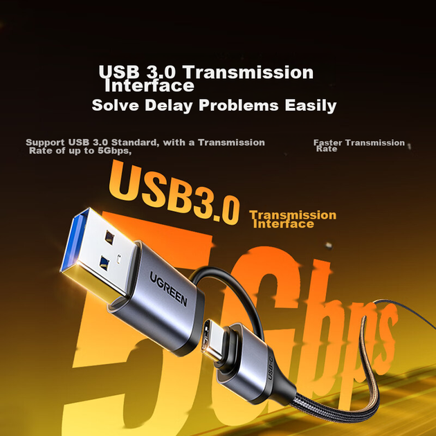 Карта видеозахвата UGREEN MS2130 с входом 4K HDMI, USB 3.0 / Type-C, для Switch, PS5, смартфонов и стриминга - Фото 10 Карта видеозахвата UGREEN MS2130 с входом 4K HDMI, USB 3.0 / Type-C, для Switch, PS5, смартфонов и стриминга - изображение 10