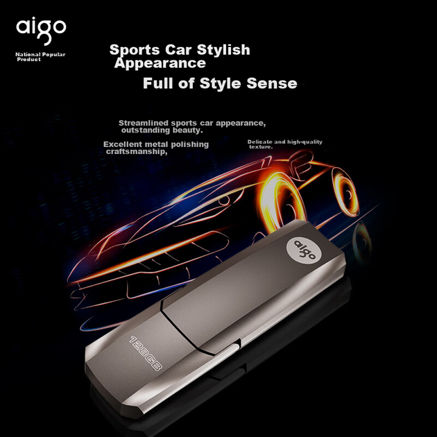Aigo 256GB USB3.2 Ultra-Fast Solid State Flash Drive U391 Metal Flash Drive Read Speed 420MB/s Speed Boost Portable SSD - изображение 5
