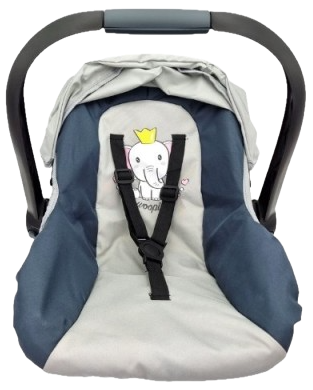 Носій для ляльки Woopie Royal 33-48 см Синій 31415 (5904326942103) - зображення 2
