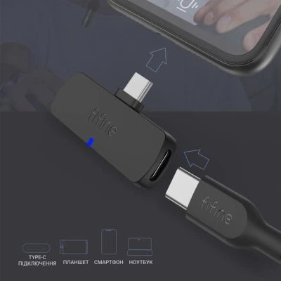 Микрофон Fifine (M6) Wireless Black (M6) - Фото 7 Микрофон Fifine (M6) Wireless Black (M6) - изображение 7