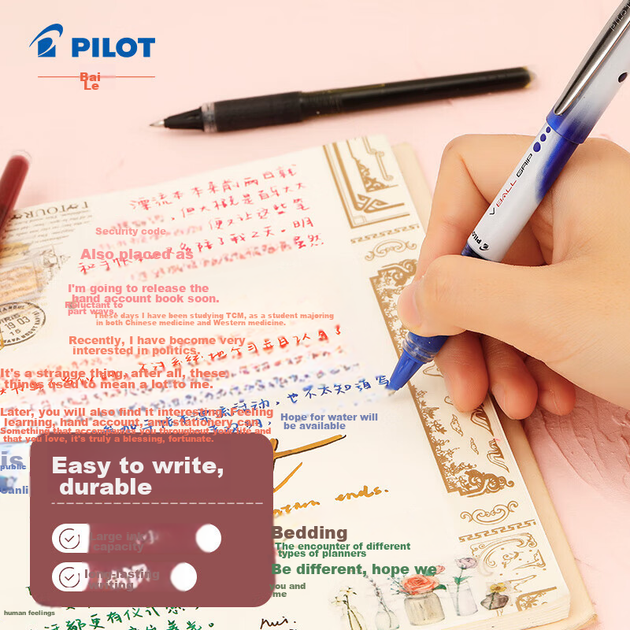 Стержни для гелевой ручки PILOT BLS-VBG5 0.5 мм синие для BLN-VBG5, 12 шт - изображение 7