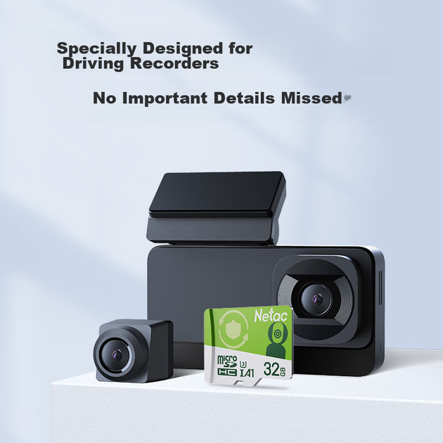 Карта пам'яті Netac 32 ГБ TF (MicroSD), A1 U3 V30 4K, для відеореєстраторів та систем відеоспостереження, сумісна з 360, Hikvision, Lingdu - Фото 7 Карта пам'яті Netac 32 ГБ TF (MicroSD), A1 U3 V30 4K, для відеореєстраторів та систем відеоспостереження, сумісна з 360, Hikvision, Lingdu - зображення 7