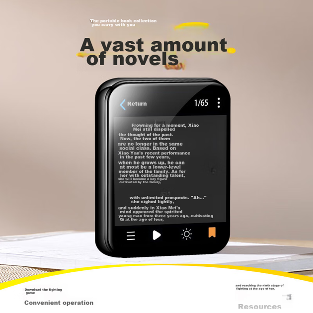 MP3-плеер BENJIE R1 16 ГБ с Bluetooth, камерой и чтением электронных книг - изображение 7