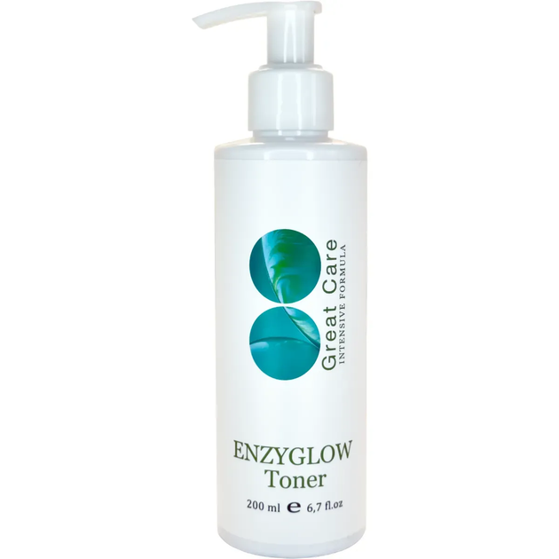 Ензимний тонер для обличчя Great Care ENZYGLOW Toner 200 мл - Фото 1 Ензимний тонер для обличчя Great Care ENZYGLOW Toner 200 мл - изображение 1