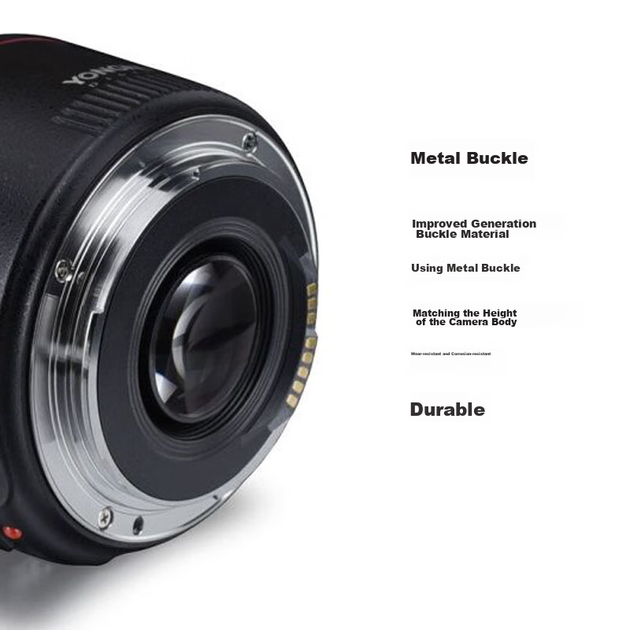 Объектив YONGNUO YN 50mm f/1.8 II для Canon полнокадровый портретный, черный - изображение 7