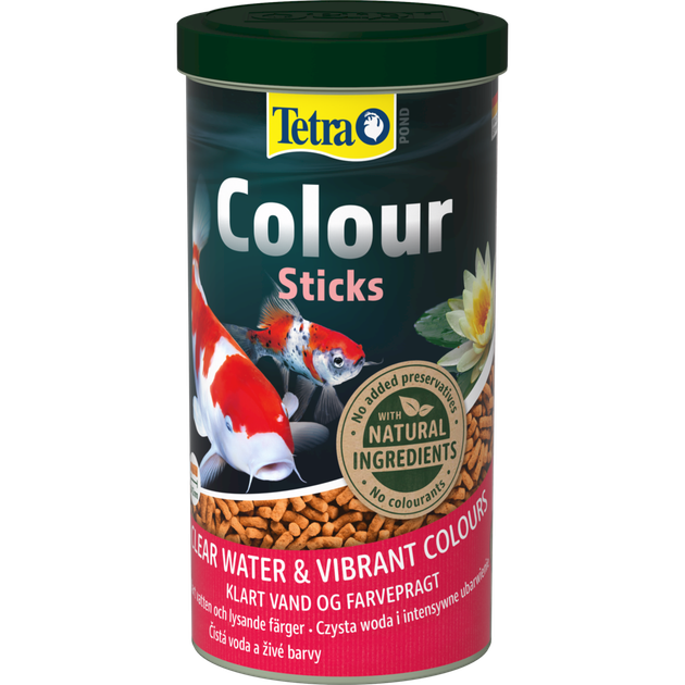 Корм Tetra Pond Colour Sticks для всіх ставкових риб для яскравості забарвлення палички 1 л - зображення 7